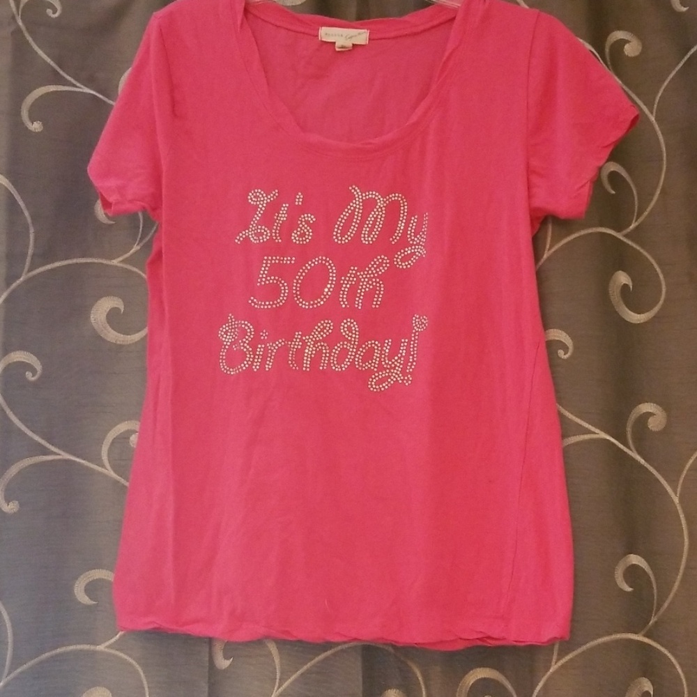 50th birthday tshirt